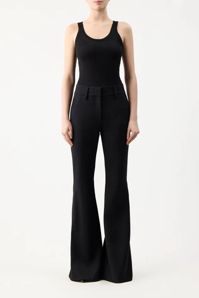 Gabriela Hearst Knitwear Women Toby Knit Tank Top In Black Cashmere Silk