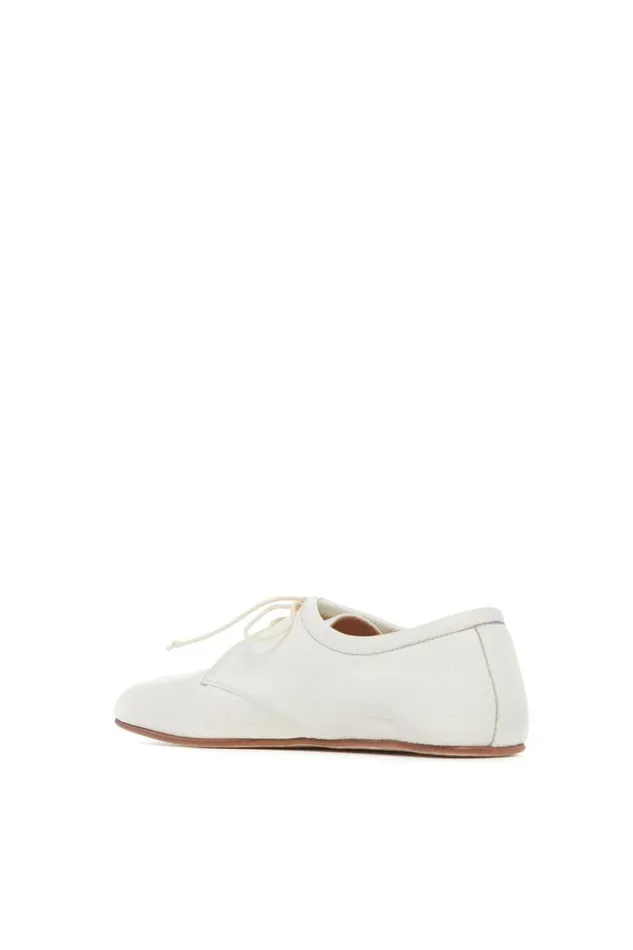 Gabriela Hearst Loafers Women Luca Flat Shoe In Cream Leather