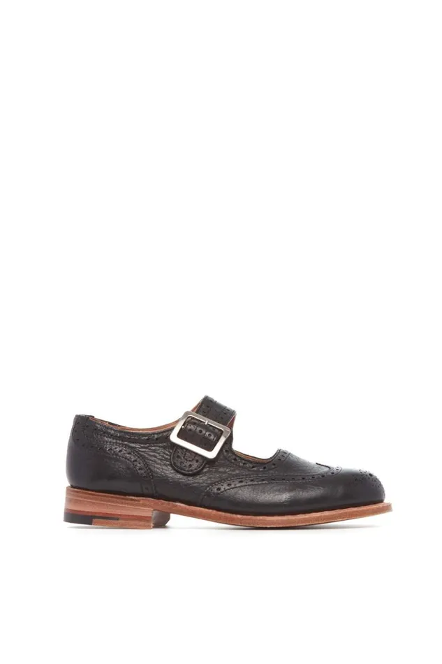 Gabriela Hearst Loafers Women Mary Jane Shoe In Black Leather