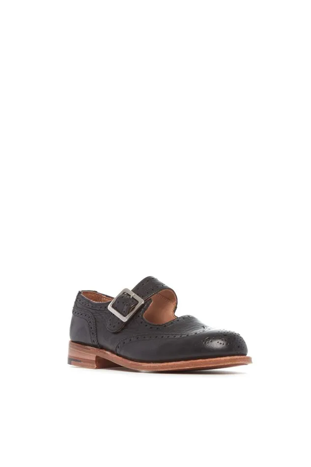 Gabriela Hearst Loafers Women Mary Jane Shoe In Black Leather