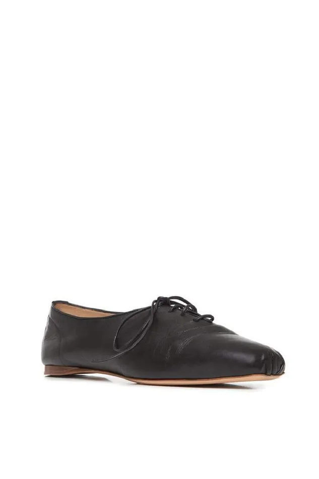 Gabriela Hearst Loafers Women Maya Flat Shoe In Black Leather