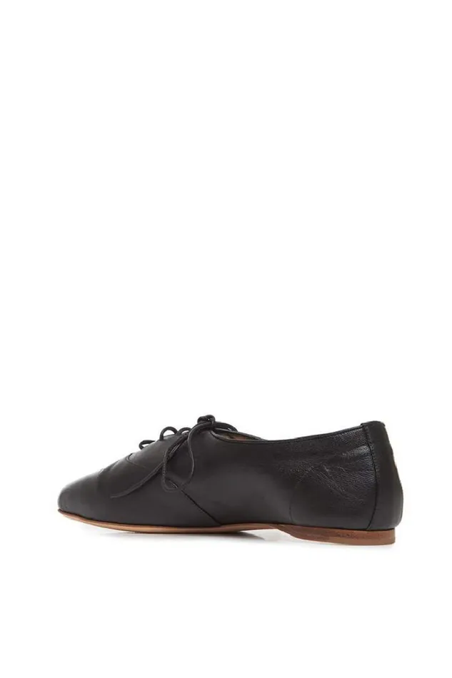 Gabriela Hearst Loafers Women Maya Flat Shoe In Black Leather