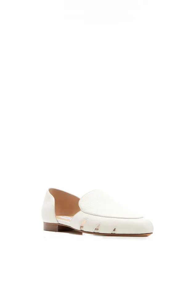 Gabriela Hearst Loafers Women Rory Flat Shoe In Cream Leather