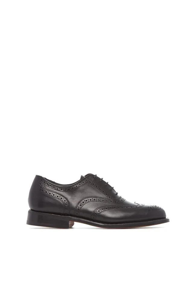 Gabriela Hearst Loafers Women Wincap Oxford Shoe In Black Leather