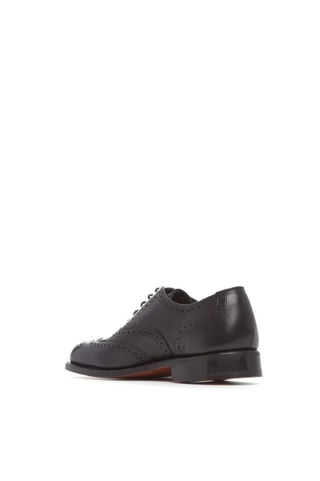 Gabriela Hearst Loafers Women Wincap Oxford Shoe In Black Leather