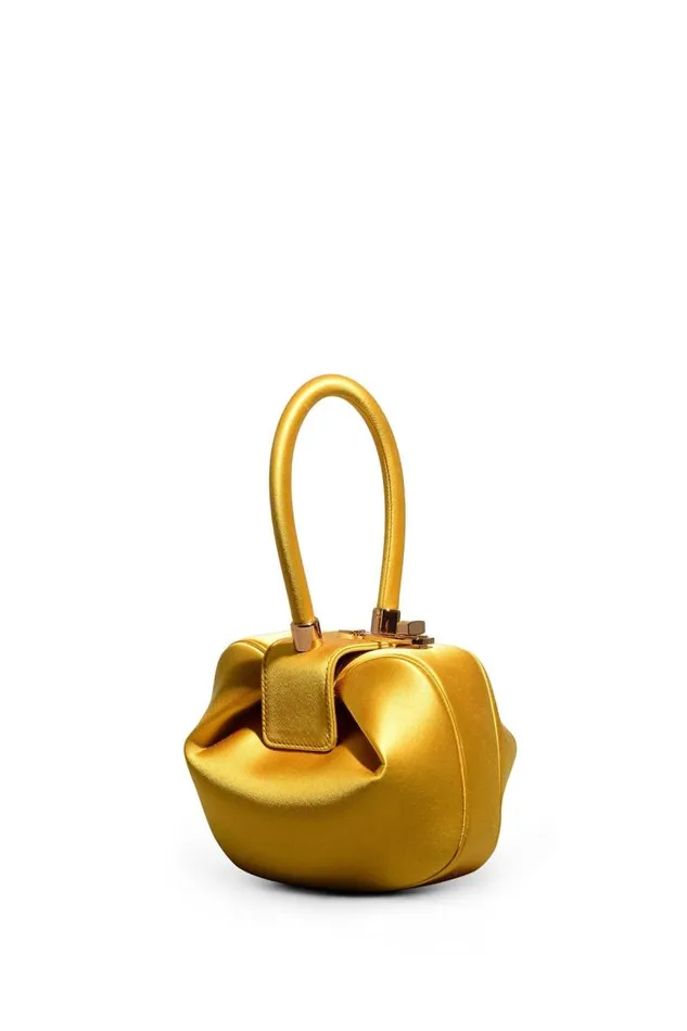 Gabriela Hearst Mini Bags WomenMen Demi Bag In Amber Satin