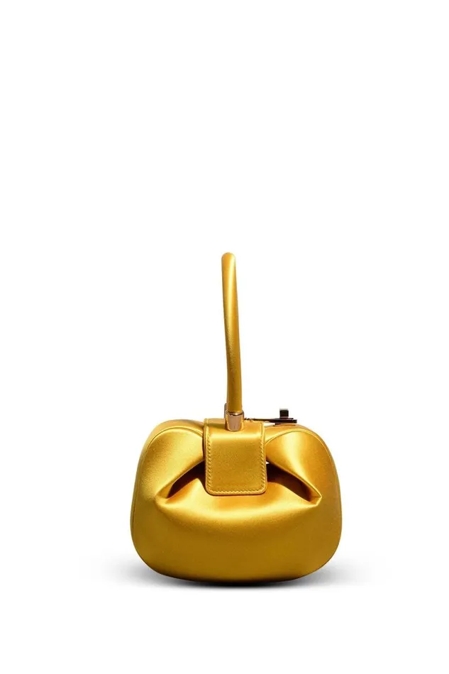 Gabriela Hearst Mini Bags WomenMen Demi Bag In Amber Satin