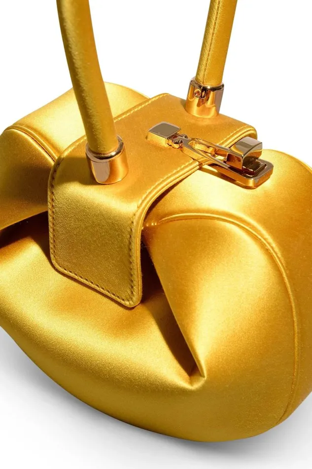 Gabriela Hearst Mini Bags WomenMen Demi Bag In Amber Satin
