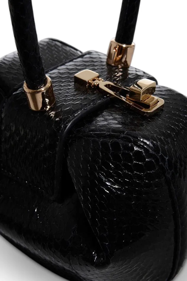 Gabriela Hearst Mini Bags WomenMen Demi Bag In Black Snakeskin