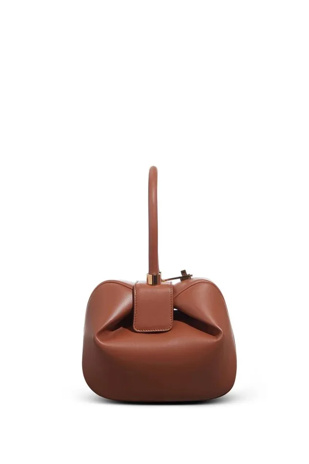 Gabriela Hearst Mini Bags WomenMen Demi Bag In Cognac Nappa Leather