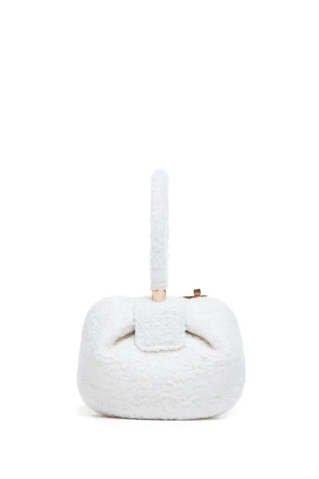 Gabriela Hearst Mini Bags WomenMen Demi Bag In Ivory Cashmere Boucle