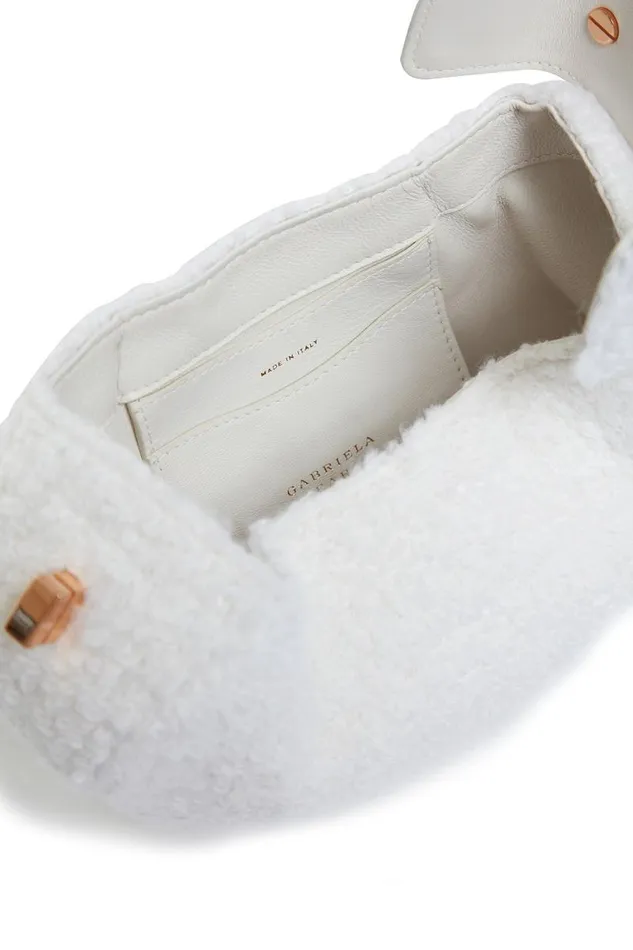 Gabriela Hearst Mini Bags WomenMen Demi Bag In Ivory Cashmere Boucle