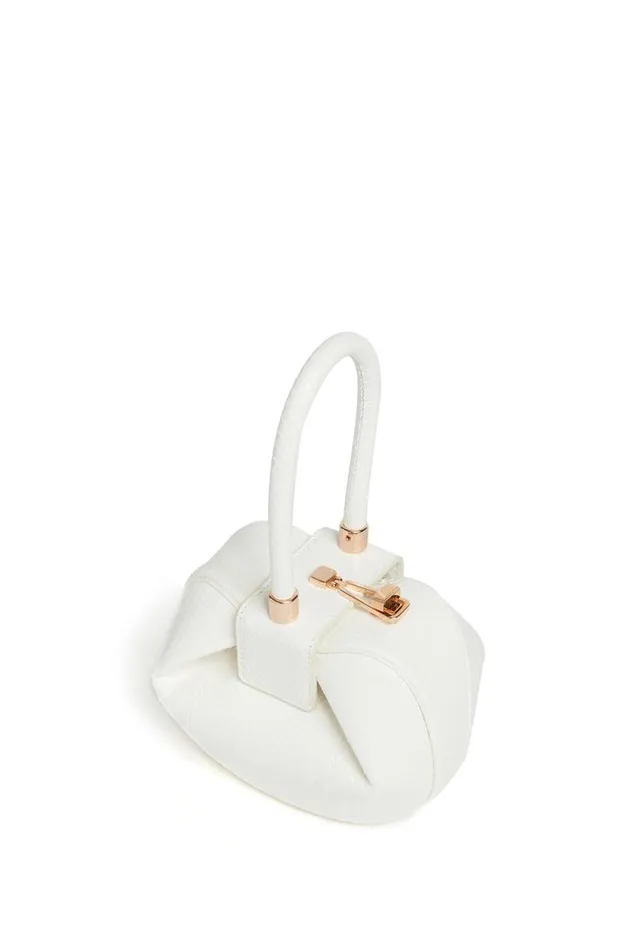 Gabriela Hearst Mini Bags WomenMen Demi Bag In Ivory Snakeskin