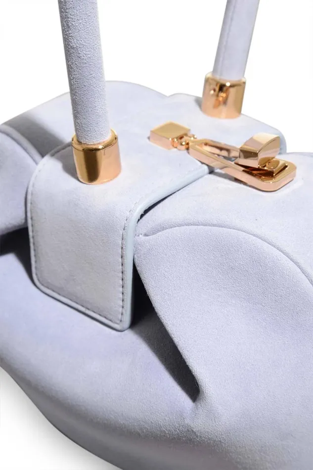 Gabriela Hearst Mini Bags WomenMen Demi Bag In Lilac Suede
