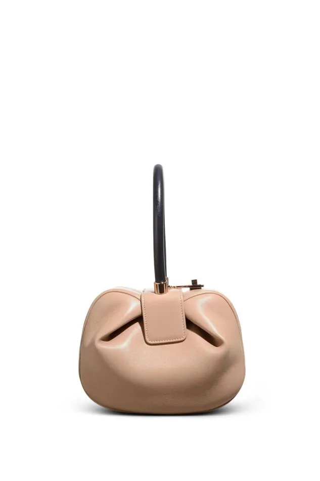 Gabriela Hearst Mini Bags WomenMen Demi Bag In Nude and Navy Nappa Leather