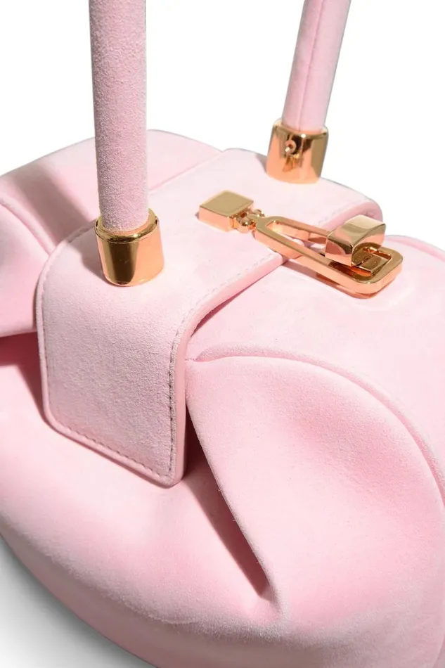 Gabriela Hearst Mini Bags WomenMen Demi Bag In Pink Suede