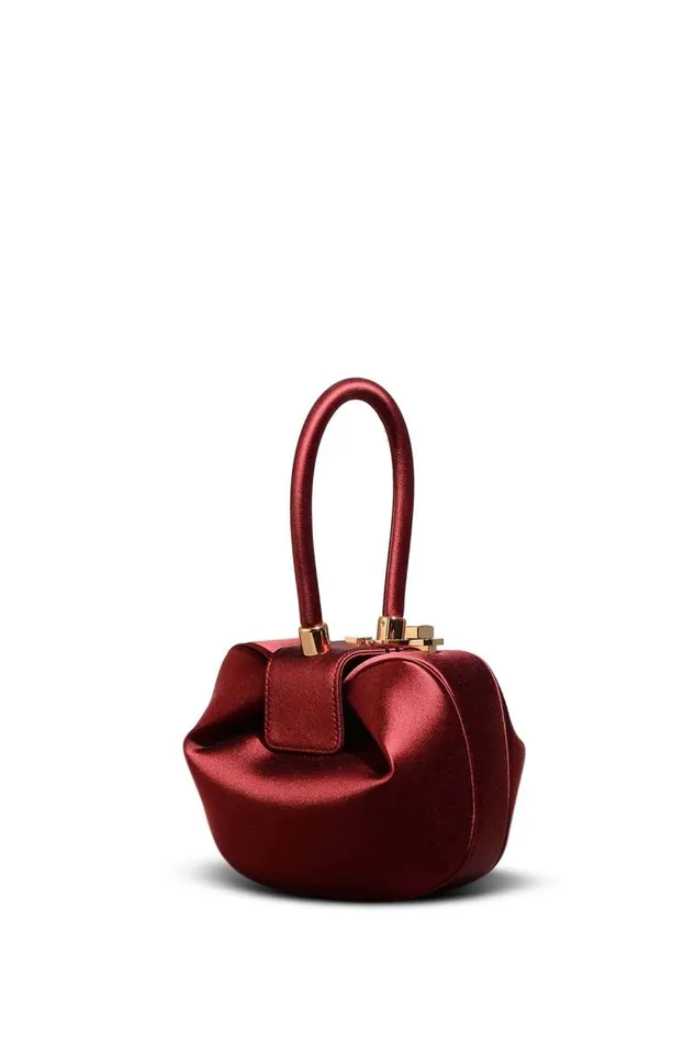 Gabriela Hearst Mini Bags WomenMen Demi Bag In Ruby Satin
