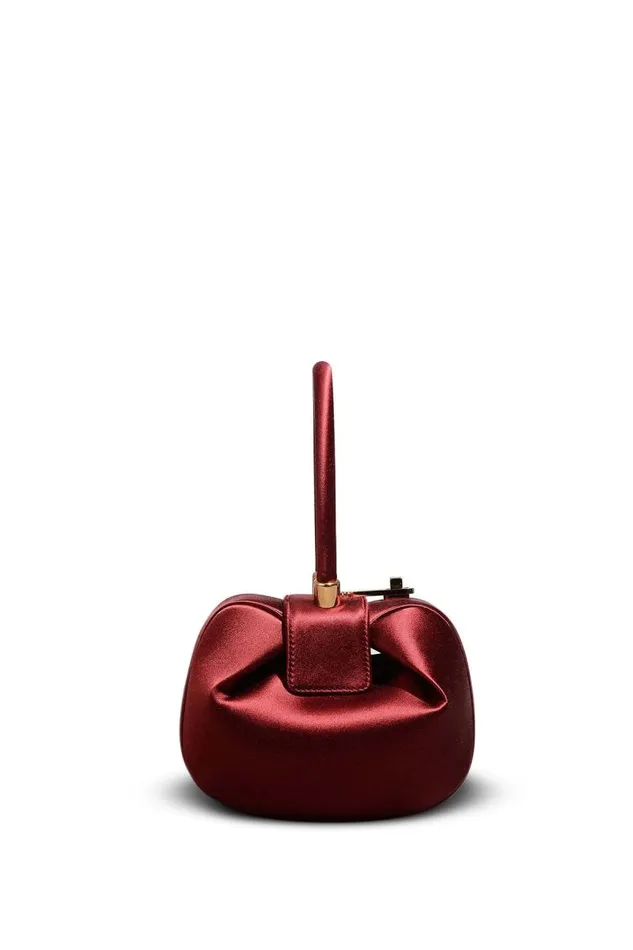 Gabriela Hearst Mini Bags WomenMen Demi Bag In Ruby Satin