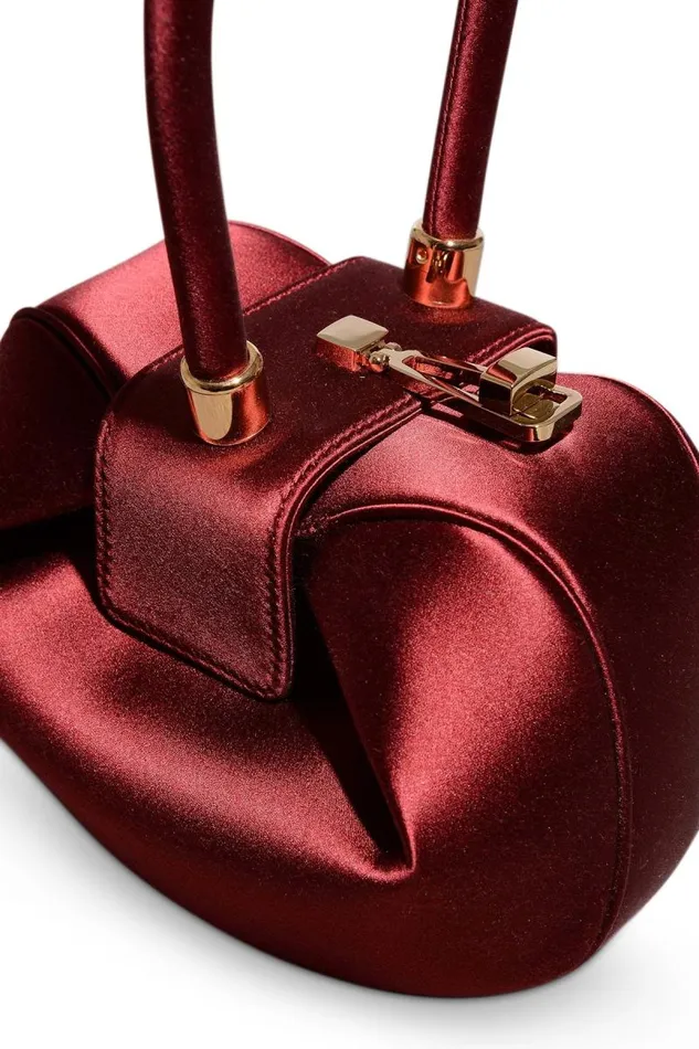 Gabriela Hearst Mini Bags WomenMen Demi Bag In Ruby Satin