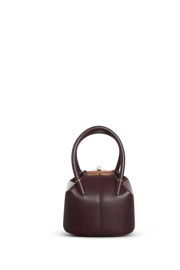 Gabriela Hearst Mini Bags WomenMen Mini Baez Bag In Bordeaux Nappa Leather
