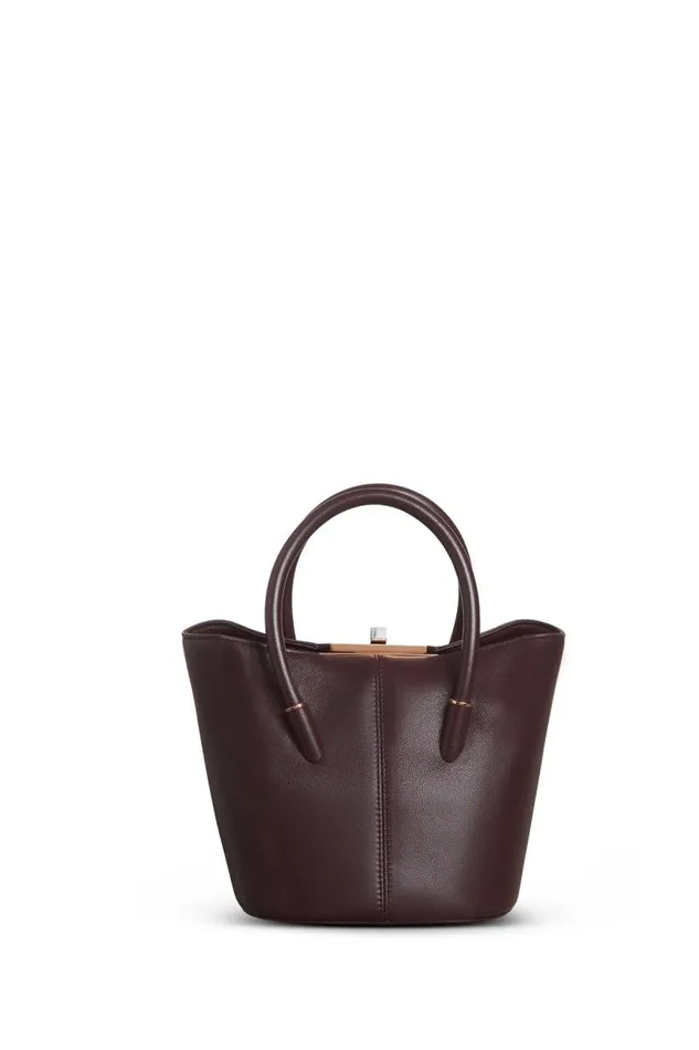 Gabriela Hearst Mini Bags WomenMen Mini Baez Bag In Bordeaux Nappa Leather