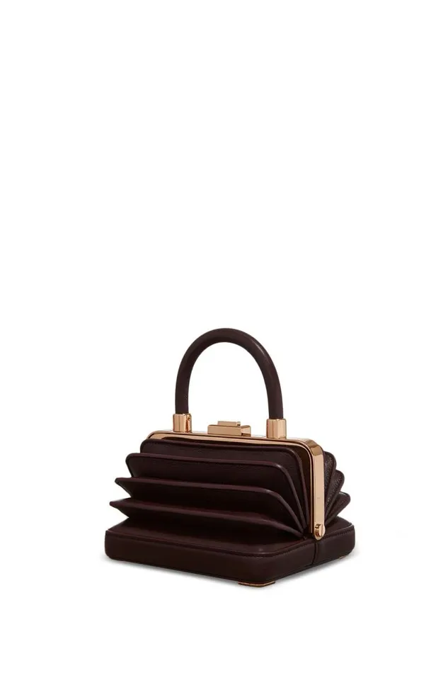 Gabriela Hearst Mini Bags WomenMen Mini Diana Bag In Bordeaux Nappa Leather