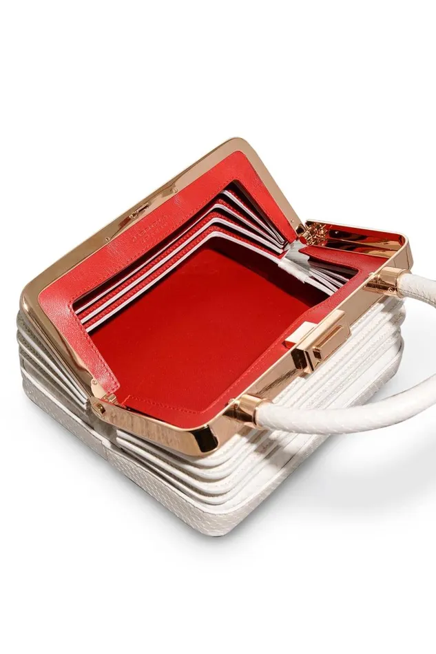 Gabriela Hearst Mini Bags WomenMen Mini Diana Bag In Ivory Snakeskin