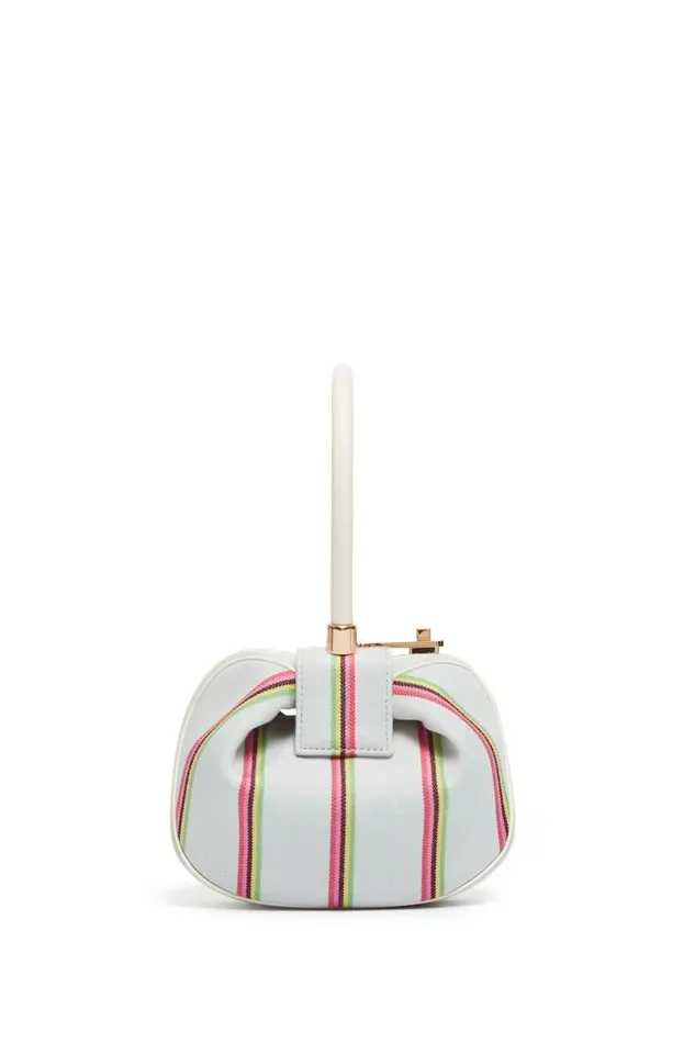 Gabriela Hearst Mini Bags WomenMen Striped Demi Bag In Ivory Wool