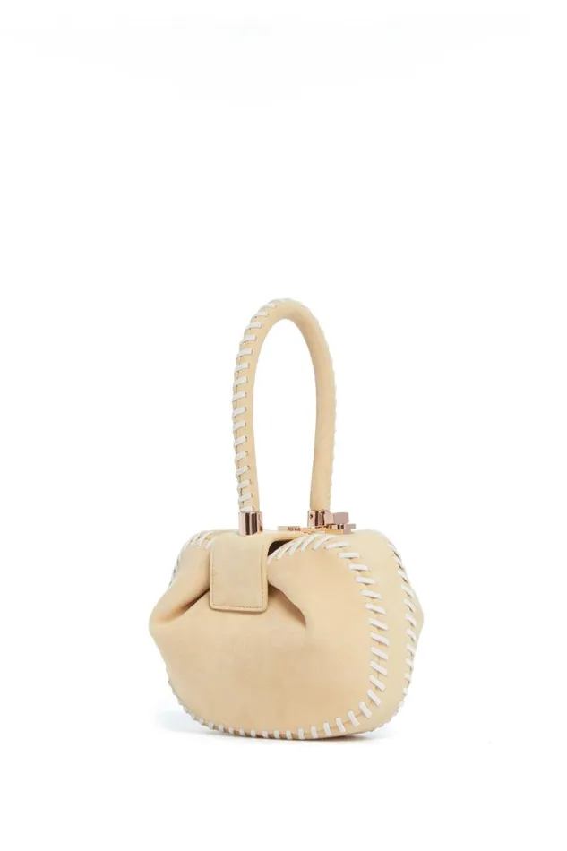 Gabriela Hearst Mini Bags WomenMen Whipstitch Demi Bag In Nude Suede