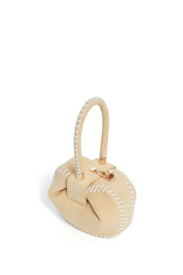 Gabriela Hearst Mini Bags WomenMen Whipstitch Demi Bag In Nude Suede