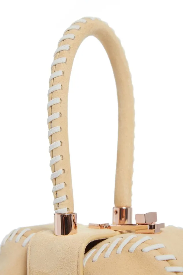 Gabriela Hearst Mini Bags WomenMen Whipstitch Demi Bag In Nude Suede