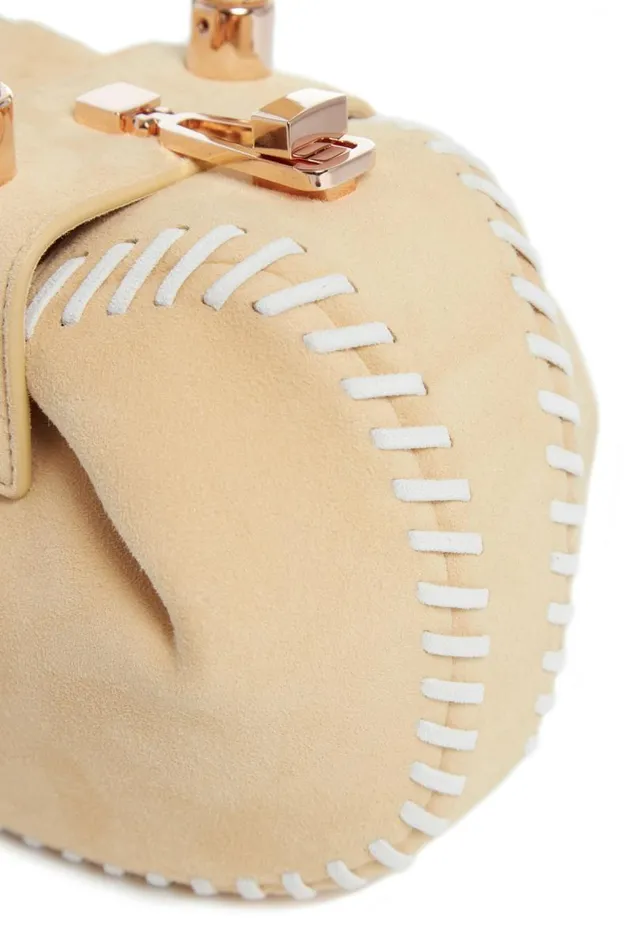 Gabriela Hearst Mini Bags WomenMen Whipstitch Demi Bag In Nude Suede