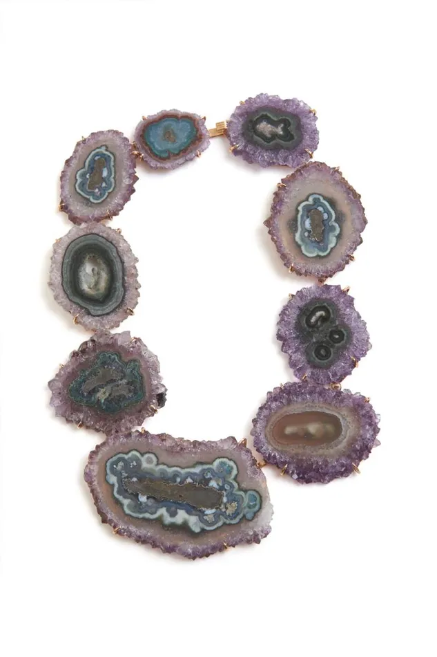 Gabriela Hearst Necklaces Women Amethyst Stalactite Necklace