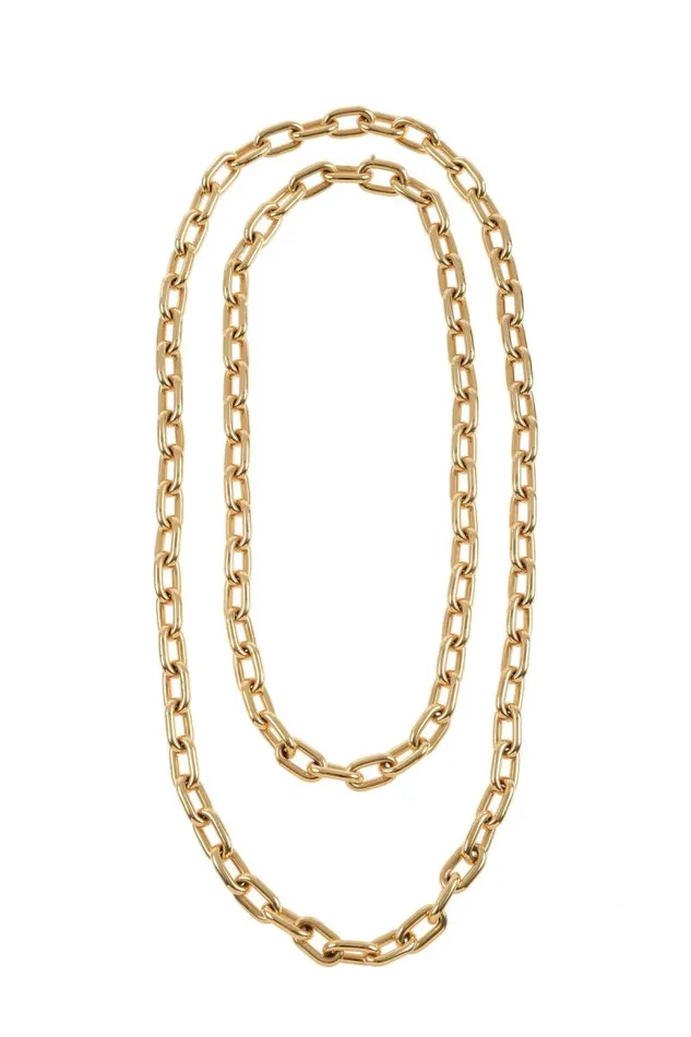 Gabriela Hearst Necklaces Women Long Chain Necklace In 18K Gold