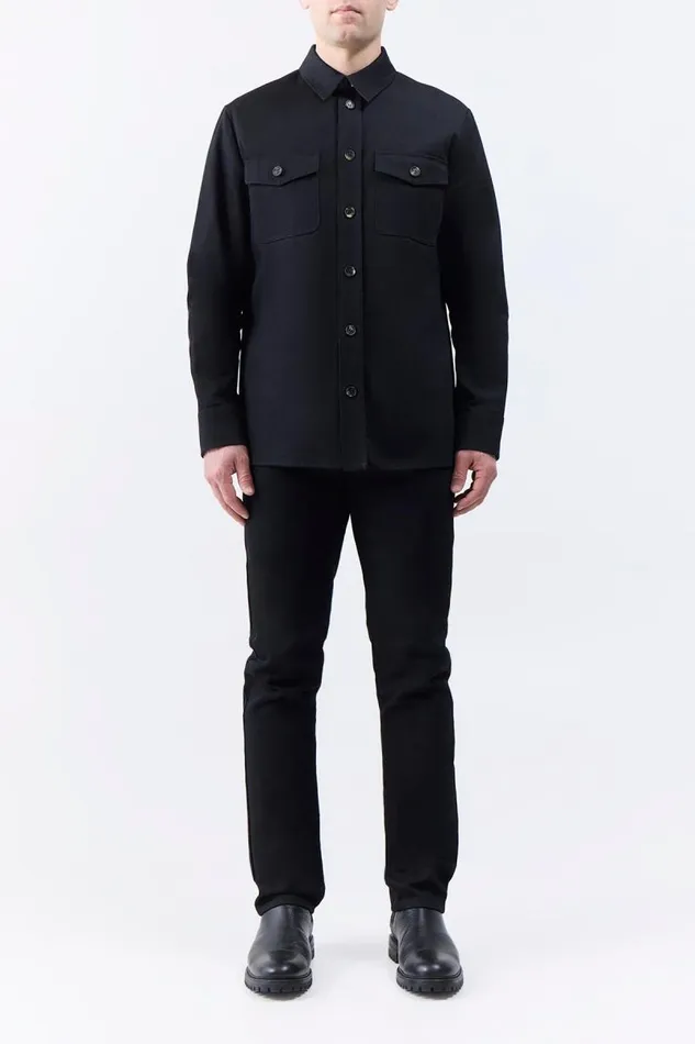 Gabriela Hearst Pants Men Anthony Five Pocket Pant In Black Organic Denim