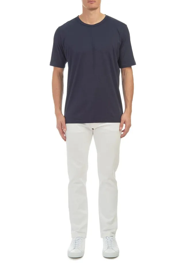 Gabriela Hearst Pants Men Anthony Five Pocket Pant In Ivory Organic Denim