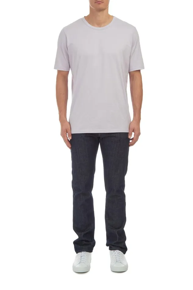Gabriela Hearst Pants Men Anthony Five Pocket Pant In Raw Cone Denim