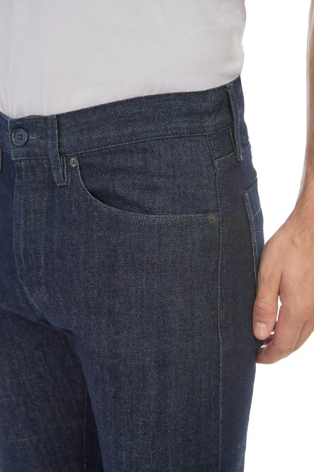 Gabriela Hearst Pants Men Anthony Five Pocket Pant In Raw Cone Denim
