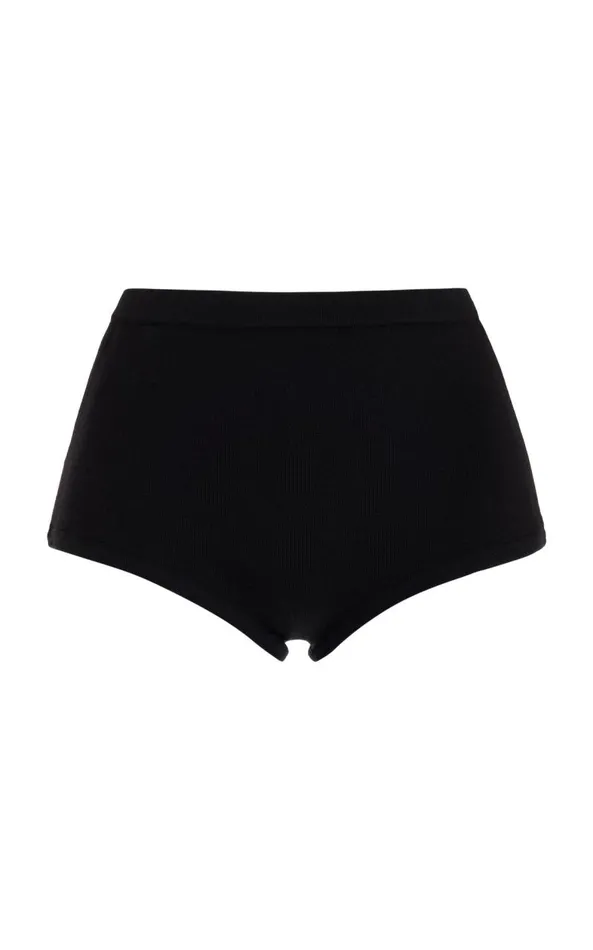 Gabriela Hearst Pants Women Aris Knit Short In Black Merino Wool