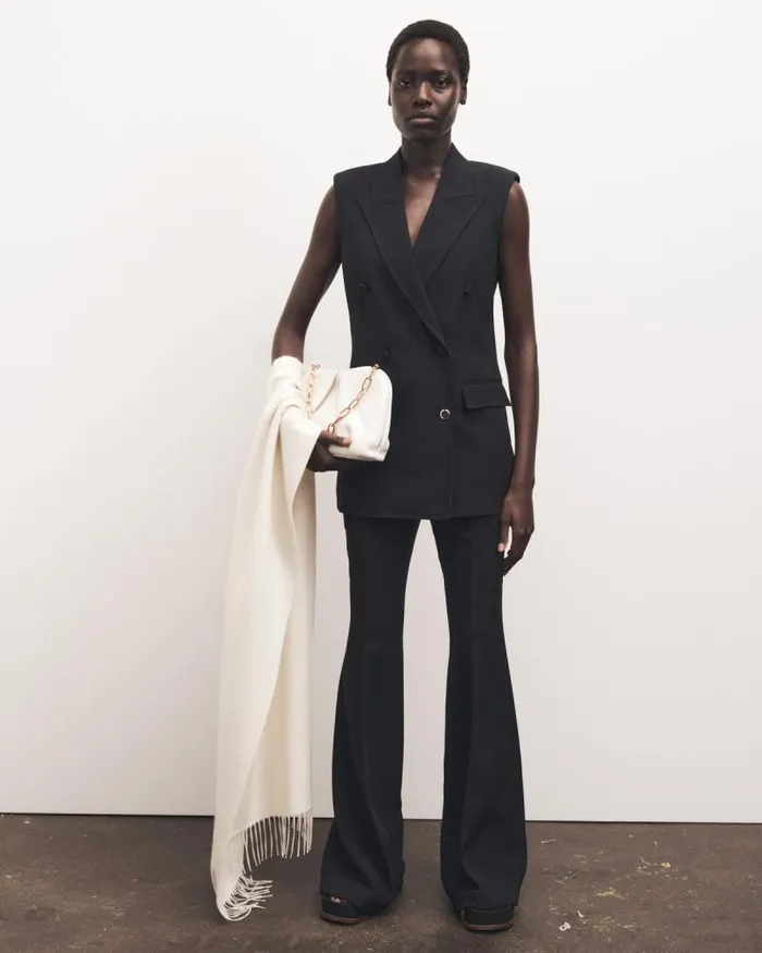 Gabriela Hearst Pants Women Rhein Pant In Black Silk Wool Cady