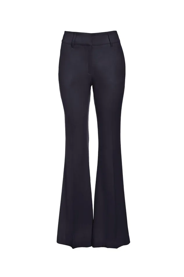 Gabriela Hearst Pants Women Rhein Pant In Dark Navy Sportswear Wool