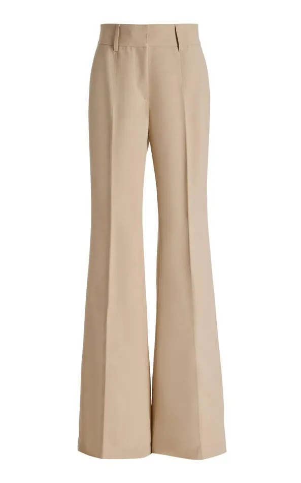 Gabriela Hearst Pants Women Rhein Pant In Khaki Sportswear Wool
