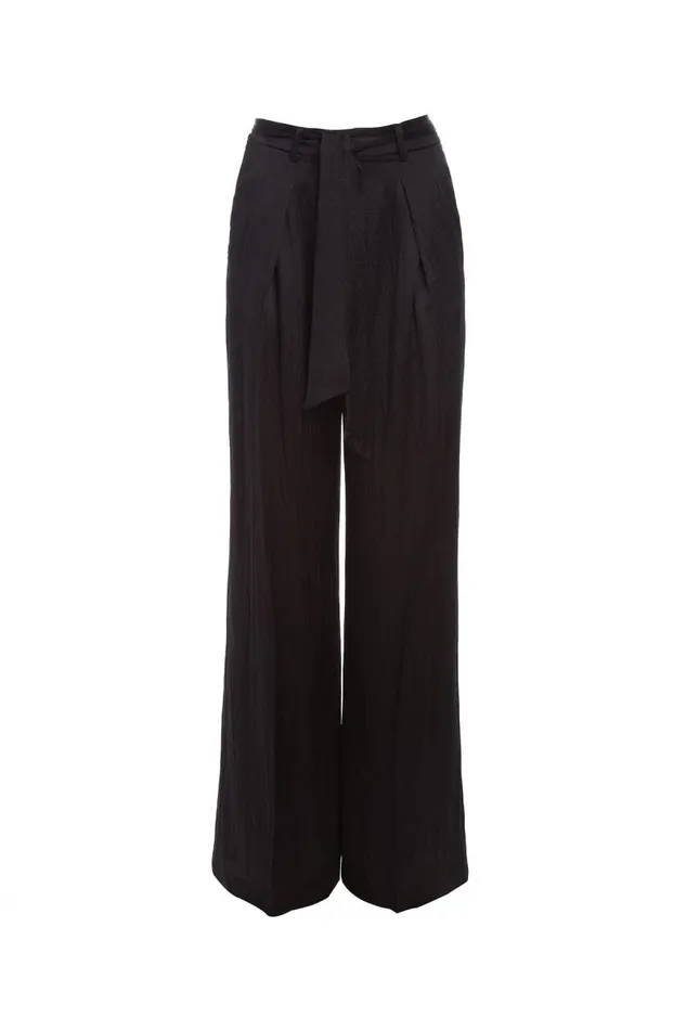 Gabriela Hearst Pants Women Thomazia Pant In Black Silk