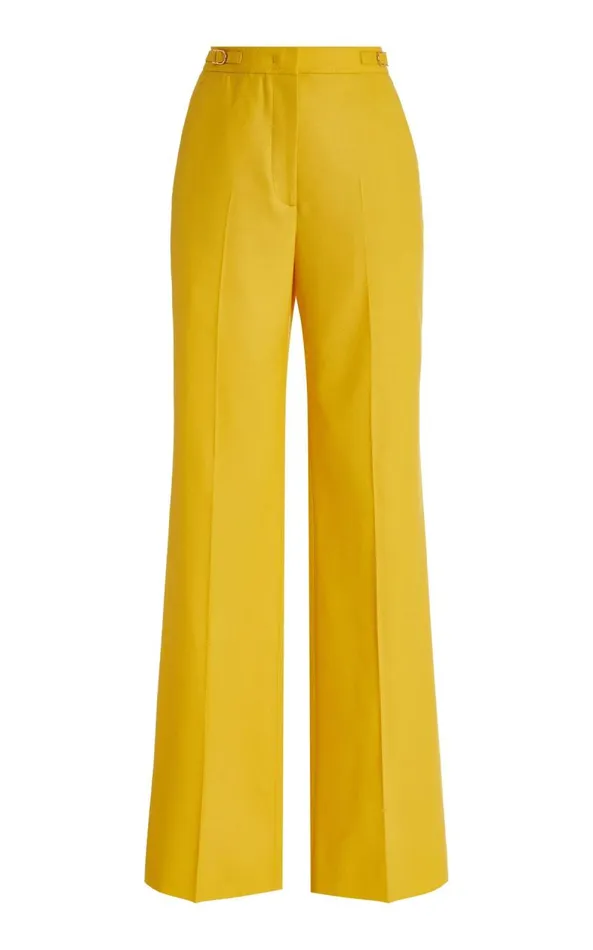 Gabriela Hearst Pants Women Vesta Pant In Golden Birch Superfine Wool