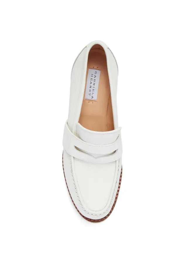 Gabriela Hearst Platforms Women Augusta Platform Loafer In Cream Leather