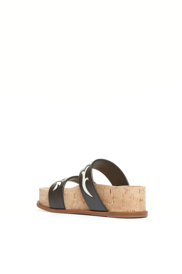 Gabriela Hearst Platforms Women Flame Striker Sandal In Black Leather