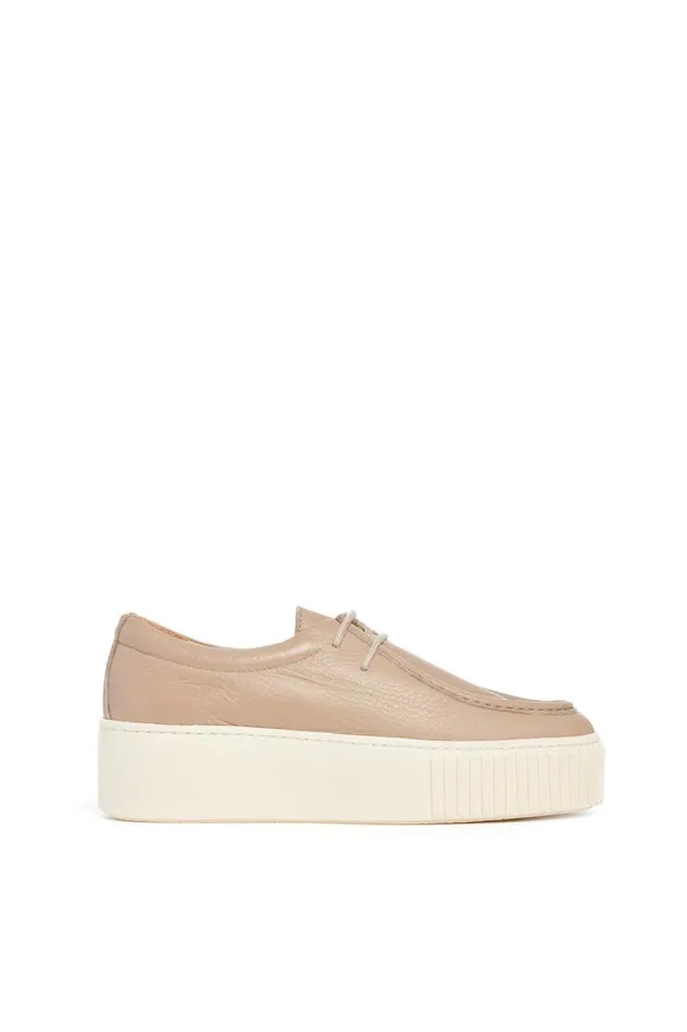 Gabriela Hearst Platforms Women Fontaina Platform Sneaker In Dark Camel Leather Gabriela Hearst Platforms Women Fontaina Platform Sneaker In Dark Camel Leather