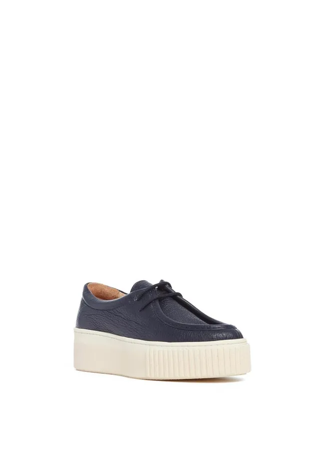 Gabriela Hearst Platforms Women Fontaina Platform Sneaker In Dark Navy Leather