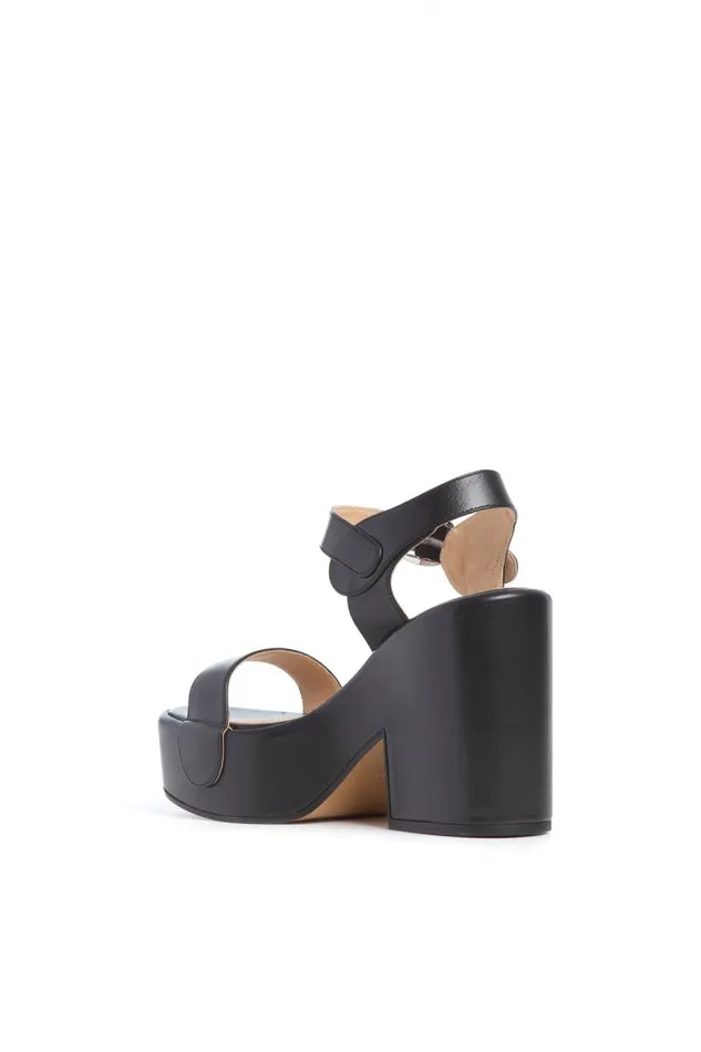 Gabriela Hearst Platforms Women Iris Platform Sandal In Black Leather