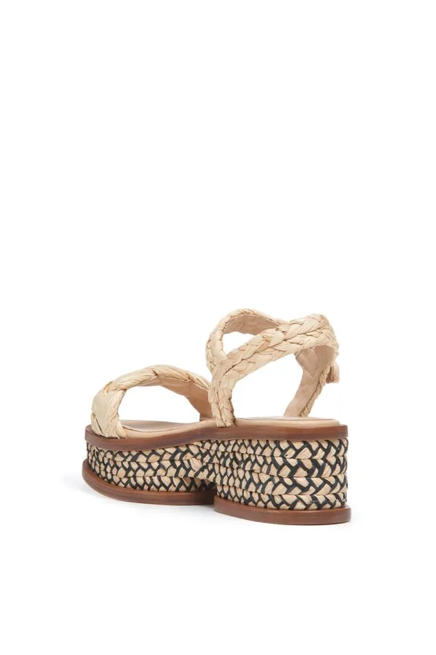 Gabriela Hearst Platforms Women Michael Platform Sandal In Natural Raffia